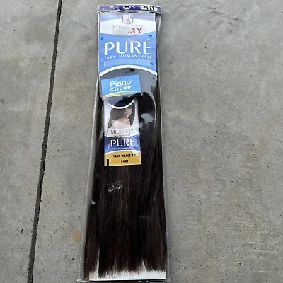 Milky Way PURE Human Hair Weave Extension Yaky_12 _#P4/27 • $29