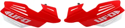 UFO Vulcan Handguards Red PM01650-070 Universal Fit Honda CRF Gas Gas 250 450 • $29.99