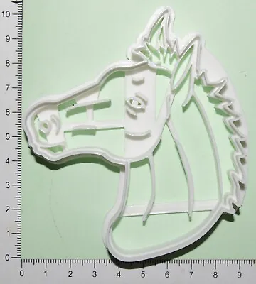 £4.99 • Buy Horse Head Cookie  Cutter  3d Printed