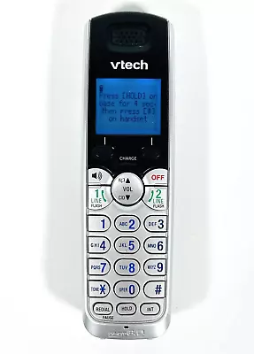 Vtech DS6101 2-Line Cordless Phone Expansion Handset With Battery For DS6151 • $19.95