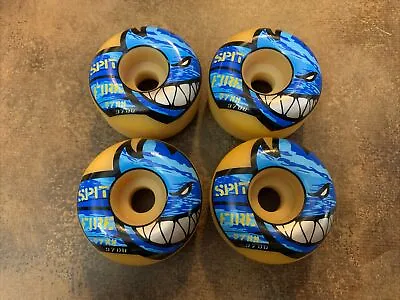 4 Pack - Spitfire Skateboard Wheels 57mm - Yellow • $34