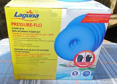 Laguna Pressure-Flo Complete Replacement Foam Kit For 12000L 5 Foam Pieces • £45