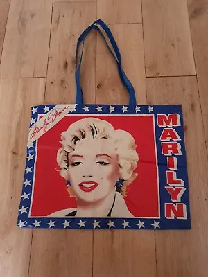 Marilyn Monroe Vintage Retro Oil Cloth Shopping Tote Bag • £11.99