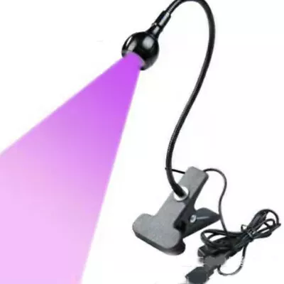 USB Flexible Reading LED Light Clip-on Desk Lamp Table Bedroom Study Night Lamp • $14.84