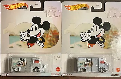 2x - 2023 Hot Wheels Premium Disney 100 Real Riders Mickey Mouse Citroen Type H • $15.99