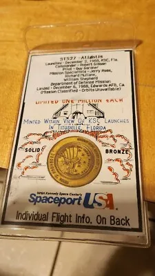 Spaceport Usa Solid Bronze 1988 Authentic With Original Sticker  • $100