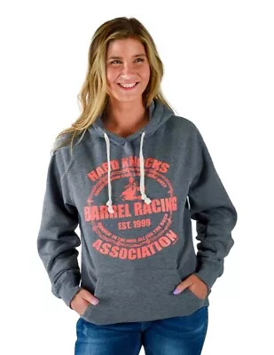 Cowgirl Tuff Western Sweatshirt Womens Hard Knock XL Gray SIG1722 • $59.94