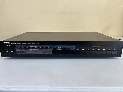 Yamaha T-17 Natural Sound AM/FM Stereo Tuner TESTED&WORKING • $149.99