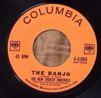 The New Christy Minstrels Green Green/the Banjo Columbia Rec  Vinyl 45 51-168 • $5.49