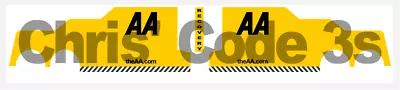 £8.50 • Buy 1/76 Code 3 AA Recovery Decals Suit Oxford Diecast Recovery Trucks