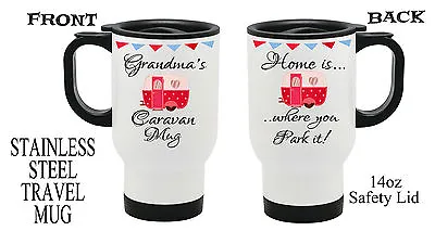 £14.99 • Buy  Personalised Camping Caravan Travel Thermal Mug Dad Grandad Fathers Day Gift