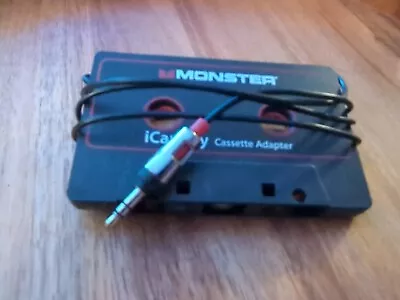 Monster Power 133218 ICarPlay Cassette Adapter 800 133218-00 • $3.90