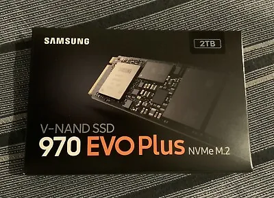 $199 • Buy Samsung 970 EVO Plus NVMe M.2 SSD 2TB