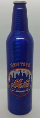 $4 • Buy 2007 NY METS NEW YORK BUD LIGHT Limited Ed. Aluminum Beer Bottle Empty 16OZ