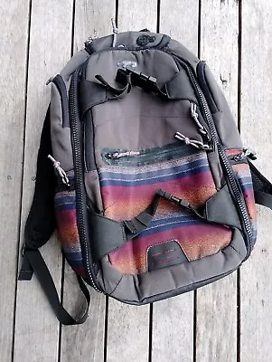*Used* Billabong Backpack Bag Black Colorful 9661001E • $50