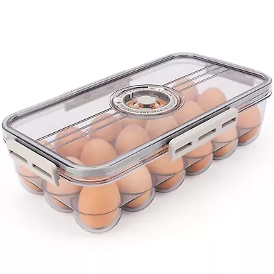 PET Refrigerator Egg Storage Box - 18 Eggs • £17.49