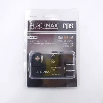 CPS BlackMax BTC200 Mini Tube Cutter 1/8  - 7/8  • $27.99