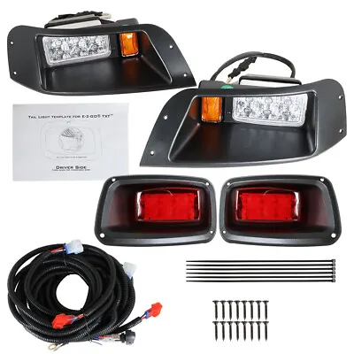 For EZGO TXT Golf Cart LED Headlight & Tail Light Kit 1996-2013 Gas And Electric • $63.80