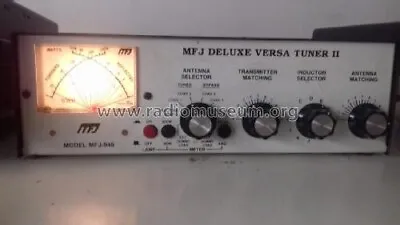 MFJ Deluxe Versa Tuner II Model 948 Antenna Tuner • $175