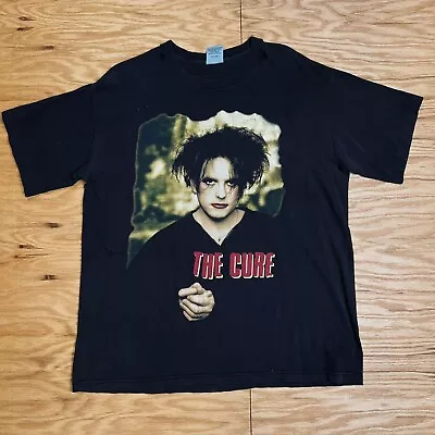 VTG 90s The Cure Treasure WILD MOOD SWINGS ROBERT SMITH ROCK NEW WAVE Shirt XL • $250