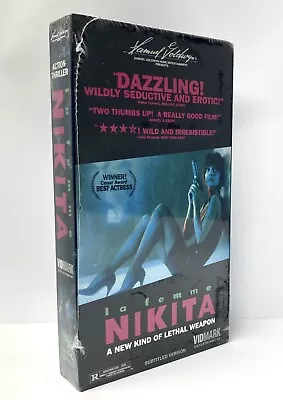 La Femme Nikita (VHS) Anne Parillaud Movie ~ RARE - SEALED - EXCELLENT CONDITION • $11.99