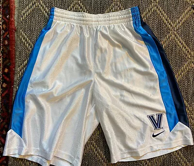 VILLANOVA WILDCATS NIKE Men's Medium NCAA Blue/white Basketball Shorts • $35