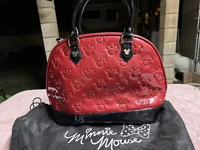 Minnie Mouse Vinyl Tote  /satchel Bag • $0.99