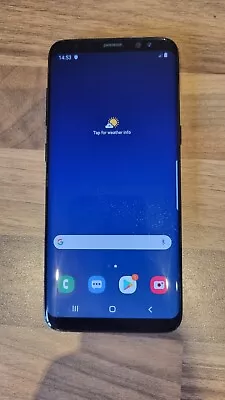 Samsung Galaxy S8 SM-G950F - 64GB - Midnight Black (Unlocked) • £85