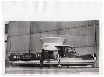 1959 British Hovercraft NRDC SR-N1 Flying Saucer At Cowes Isle Of Wight Photo • $33.99