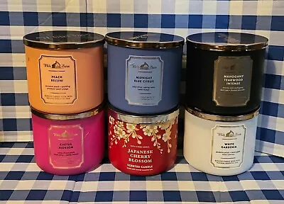 Bath And Body Works 3 Wick Candle NEW Spring And Summer • £12.99