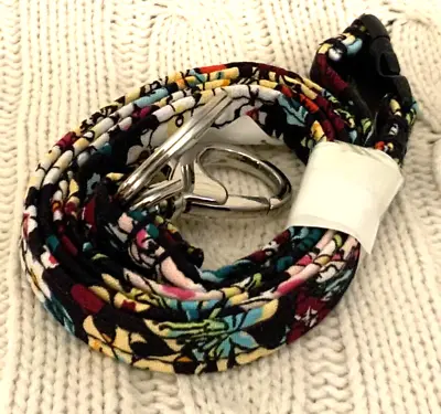 Vera Bradley Breakaway Lanyard Itsy Ditsy Floral Cotton NWT MSRP $20 • $9.97