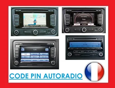Unlock Decoden Code Pins VW Volkswagen Mfd 1 2 3 Navigation MFD1 MFD2 MFD3 • $48.88