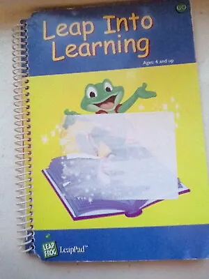 LeapPad Leapfrog Leap Into Learning Interactive Book Only • £3.50