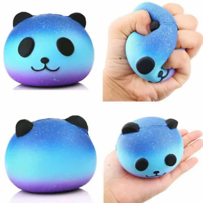 $12.88 • Buy Jumbo S Quishy Kids Toy Hand Wrist Galaxy Panda Slow Rising Stress Reliever Aid