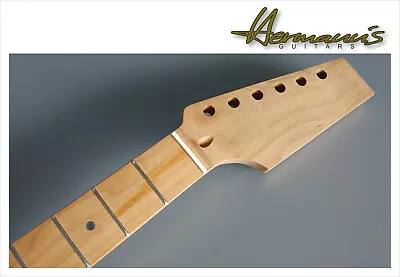 Tele / TL Roasted Canadian Maple   Paddle   Neck 22 Jumbo Frets Unfinished • $319.63