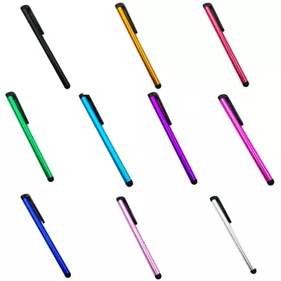 1/3/5/10 Round Tip Stylus Pen Touchscreen Rubber Tablet Mobile Phone Universal • £1.99