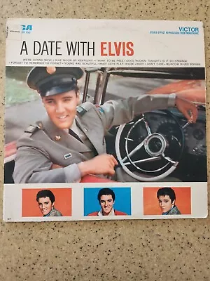 ELVIS PRESLEY - A Date With Elvis - Vinyl • $24