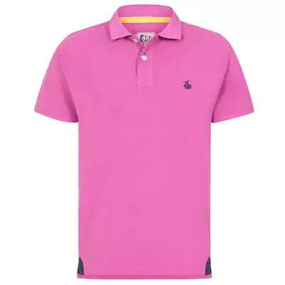 Lazy Jacks Polo Shirt In Raspberry • £29.99