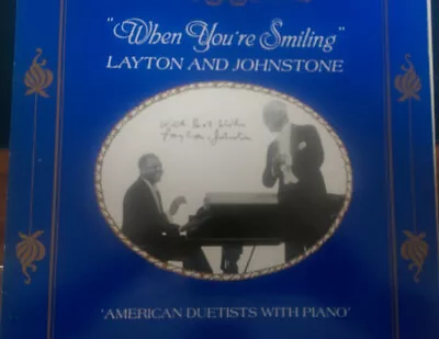 Layton And Johnstone - When You're Smiling (LP Comp Mono) • £14.49
