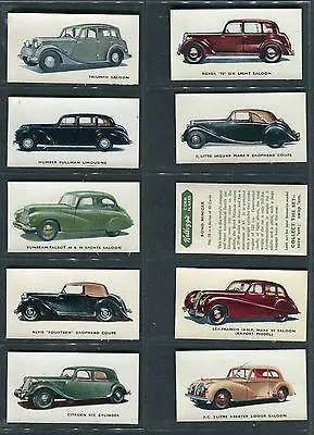 KELLOGG - MOTOR CARS (Coloured) PREHISTORIC MONSTERS - PICK YOUR CARD • £1.49