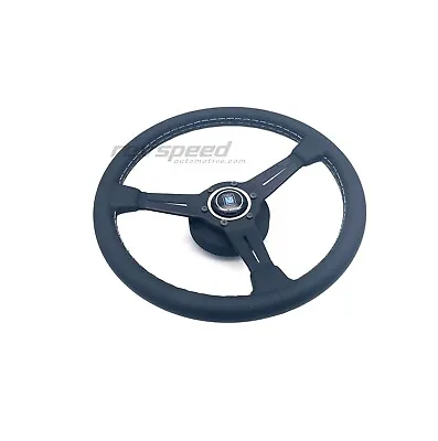 Nissan Skyline GT-R R34 BNR34 NARDI Italy Steering Wheel Black Leather 340mm • $489.95