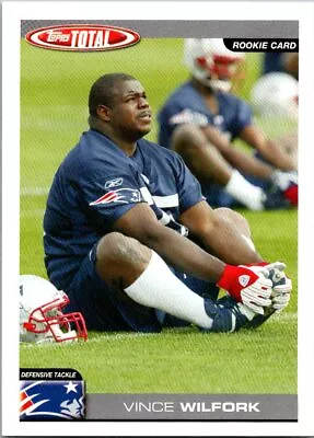 2004 Topps Total Vince Wilfork    #372 New England Patriots Near Mint • $2.50