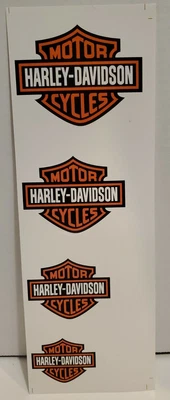 $9.66 • Buy Harley Davidson Motorcycle Emblem Logo Bar Shield Stickers Helmet Decal New