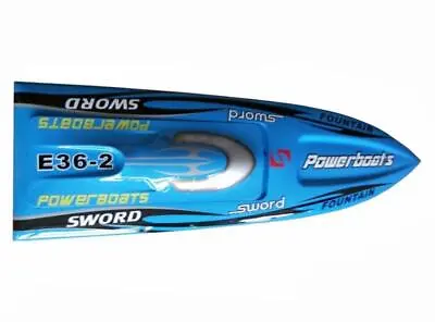 E36 Electric Racing KIT RC Boat Hull Prepainted Blue Only For Advanced Player • $510.62