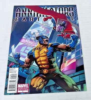 Marvel Comics ANNIHILATORS EARTHFALL #1 VARIANT 1:15 BILLY TAN WOLVERINE • $20