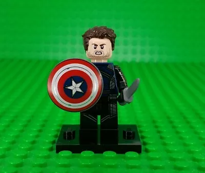 LEGO MARVEL SUPER HEROES WINTER SOLDIER MINIFIGURE Colmar04 NEW 71031 W/SHIELD • $12.31