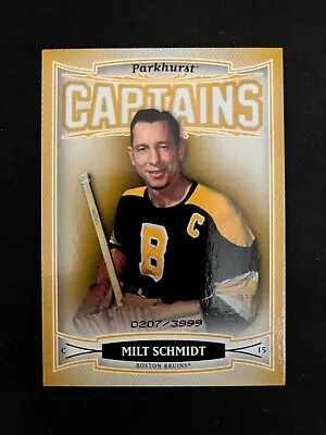 2006-07 Parkhurst Captains Card #161 Milt Schmidt Boston Bruins NrMt • $4