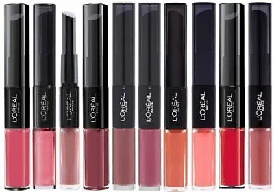 L'OREAL Paris Infallible 2 Step Lipstick - CHOOSE SHADE - NEW Sealed • £6.99