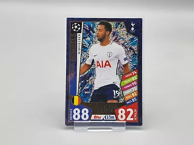 Match Attax Uefa Champions League 2017/18 Mousa Dembele Man Of The Match #404 • £0.99