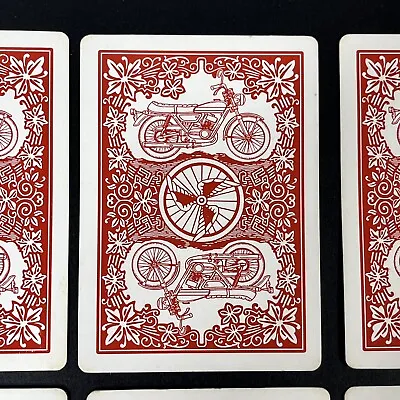 Lot Of 8 Motorcycle Cycle Single Swap Playing Cards Craft Trade Journaling • $3.50